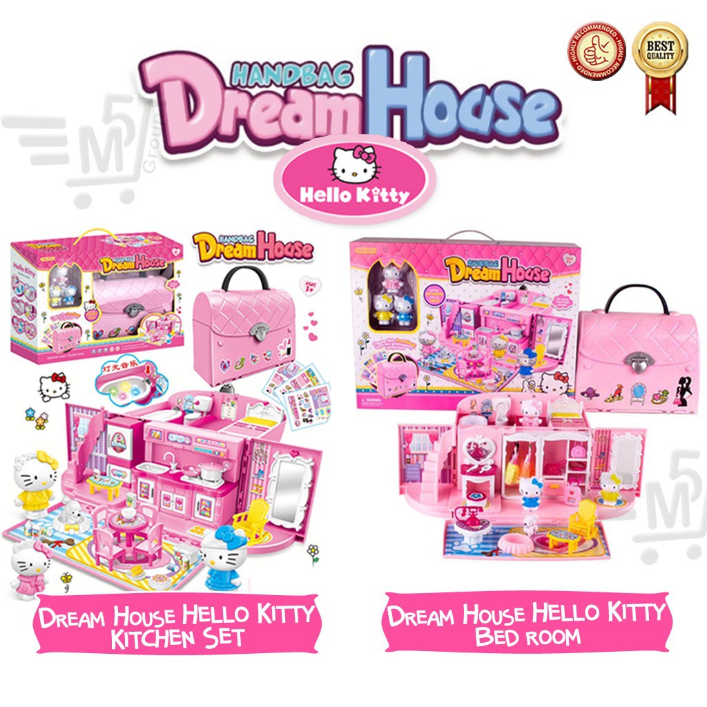 Handbag Dream House Kitchen Set Hello Kitty Dan Frozen Shopee