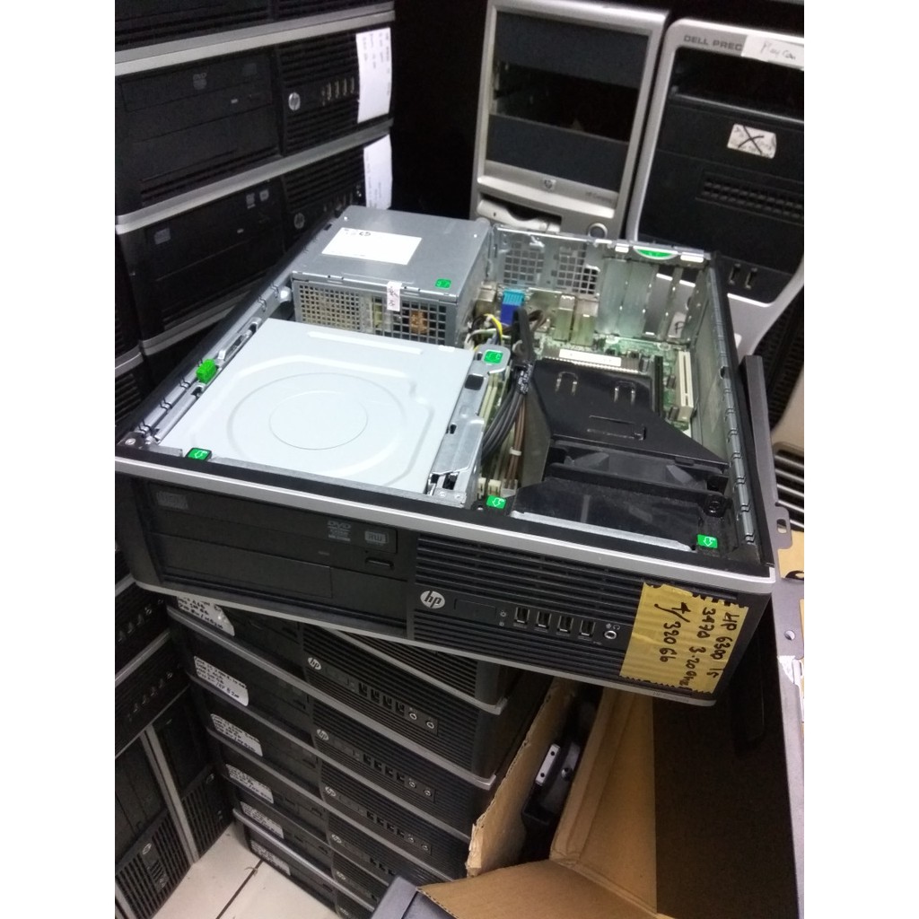 PC CPU KOMPUTER HP SFF /PC HP destop /PC MINI HP 8300/6300 core i5 3470-3.20ghz/4gb/250gb/dvd rw, wins 7 pro