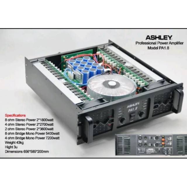 Power ashley PA 1.8 original