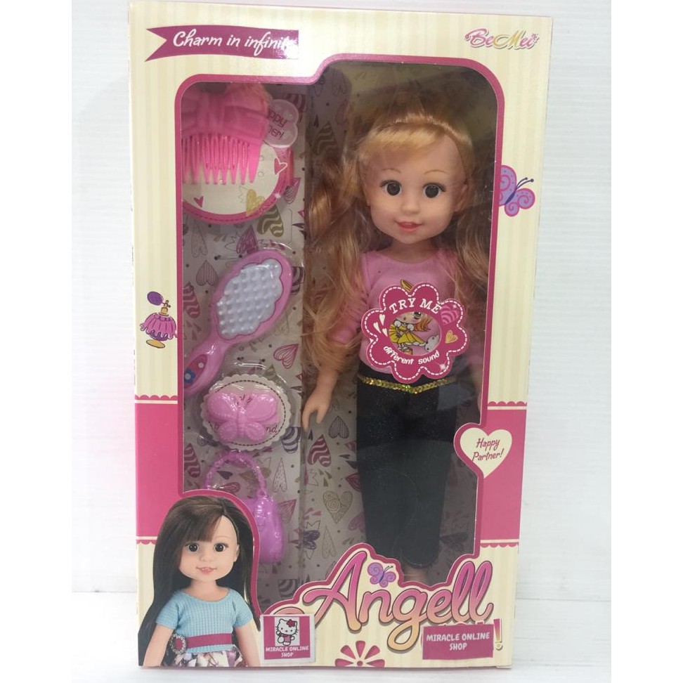 TERBARU MAINAN  BONEKA ANGEL GIRL BARBIE  MUSIK BERKUALITAS 