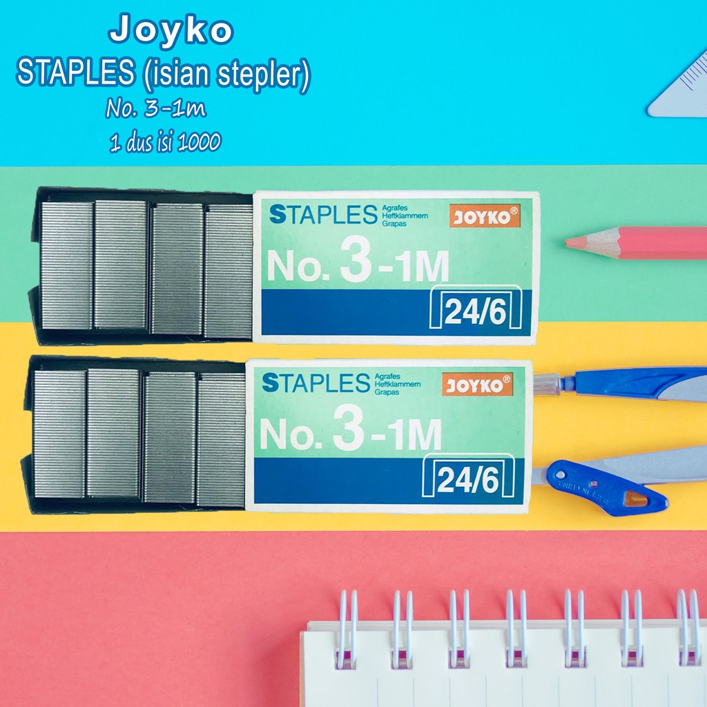 Isi Stapler * Joyko * No.3-1m * 1000 staples