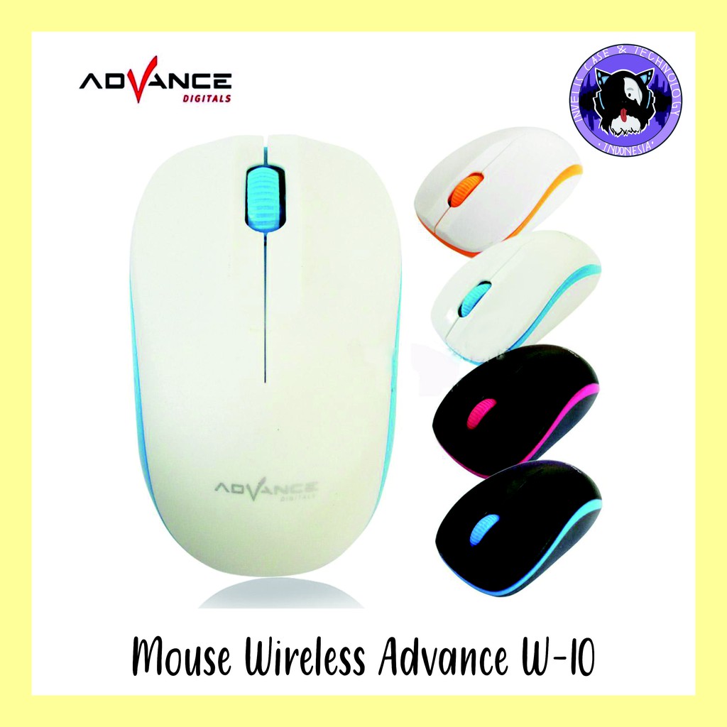 Mouse Wireless Advance W 10