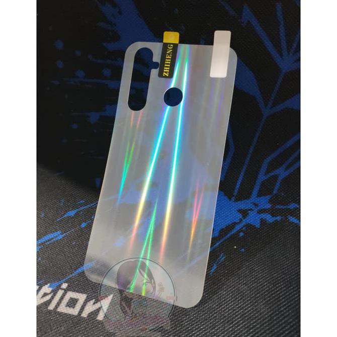 ACC HP GARSKIN AURORA REALME 5 PRO SKIN ANTI GORES BELAKANG
