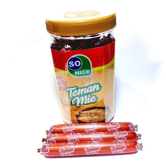 Jumbo sosis so nice teman mie original / sosis siap makan enak dan murah ( isi 17pcs)