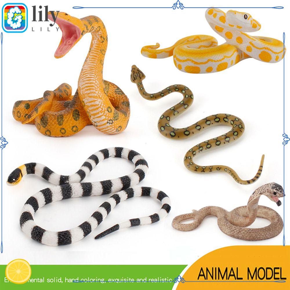 LILY Model Simulasi Cobra Golden Python