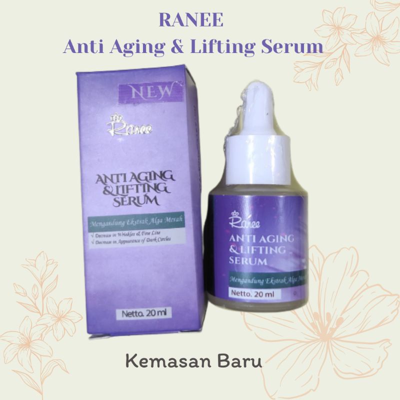 RANEE Cosmetic Anti Aging &amp; Lifting Serum 20ml