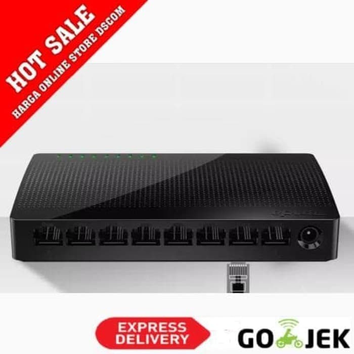 Switch Hub (Desktop Switch) 8 Port Gigabit TENDA SG108 garansi 2thn