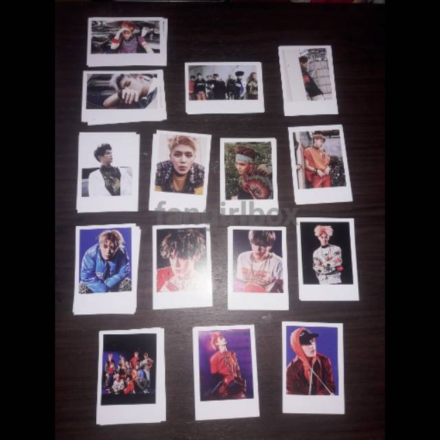 READYSTOCK Big Polaroid NCT 127 Firetruck & Limitless