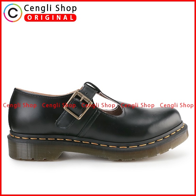 SEPATU LOAFER WANITA DR MARTENS ORIGINAL DOCMART T BAR BLACK