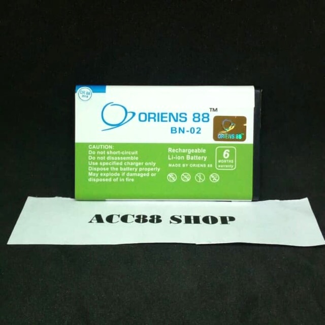 Baterai Batre Battery Double Power IC Nokia BN-02 XL OR88/Oriens88