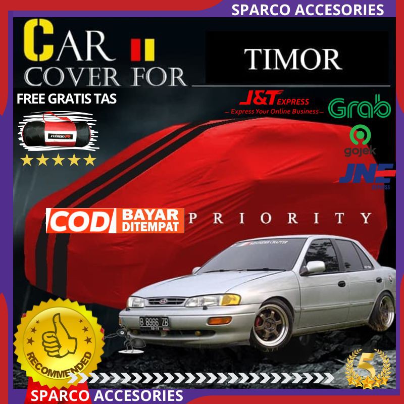 Cover Mobil Sedan TIMOR Sarung Selimut Mobil Sedan TIMOR warna Waterproof 1