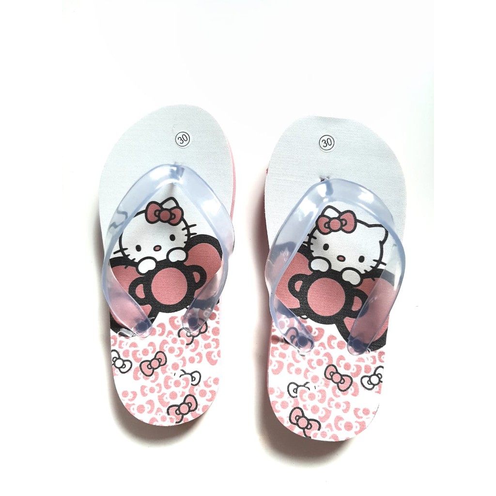 Sandal Anak Hello Kitty ukuran 26-30 sendal anak hello kitty sandal hello kitty