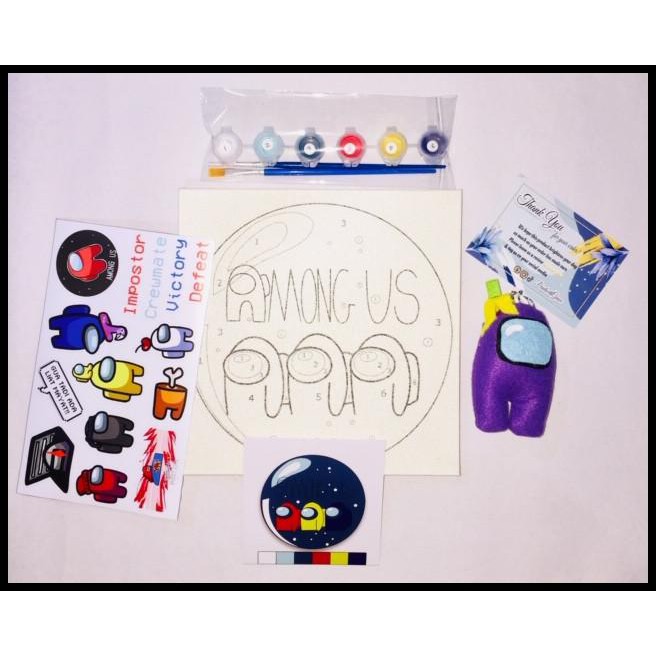 

Diskon Paket Drawing Painting By Numbers Set Melukis Among Us Art Set Lukisan
