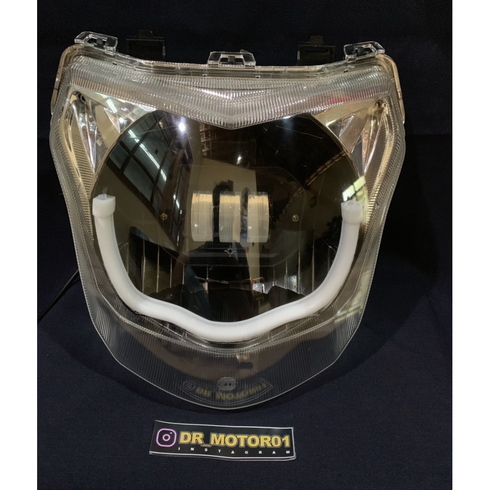 lampu depan yamaha new vixion lighting NVL 2013- 2014 custom led