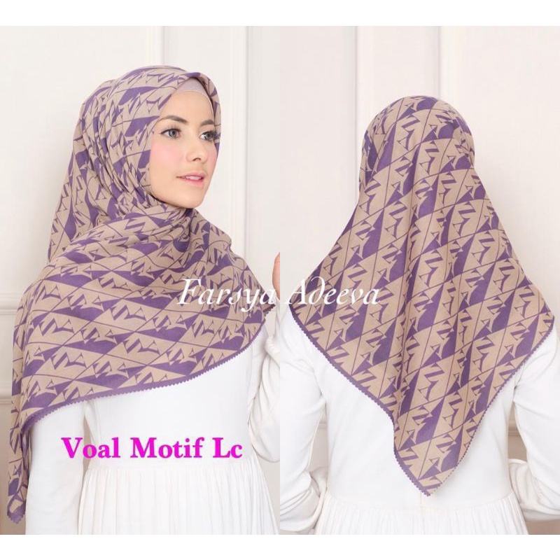 hijab koran/jilbab koran/kerudung koran/denay koran||park 1-YZ ungu