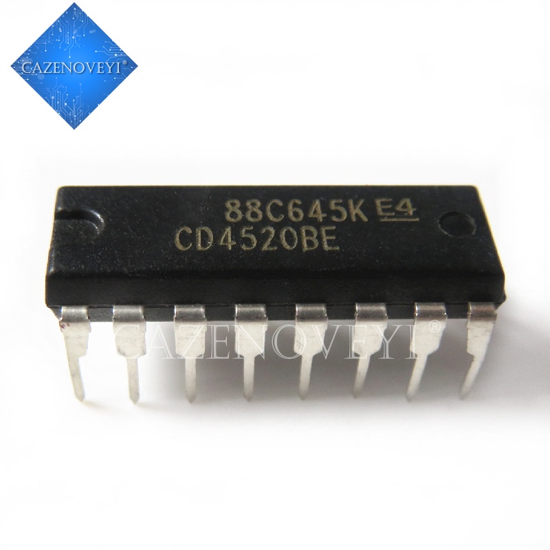 10pcs Ic Cd4520Be Cd4520 Dip-16