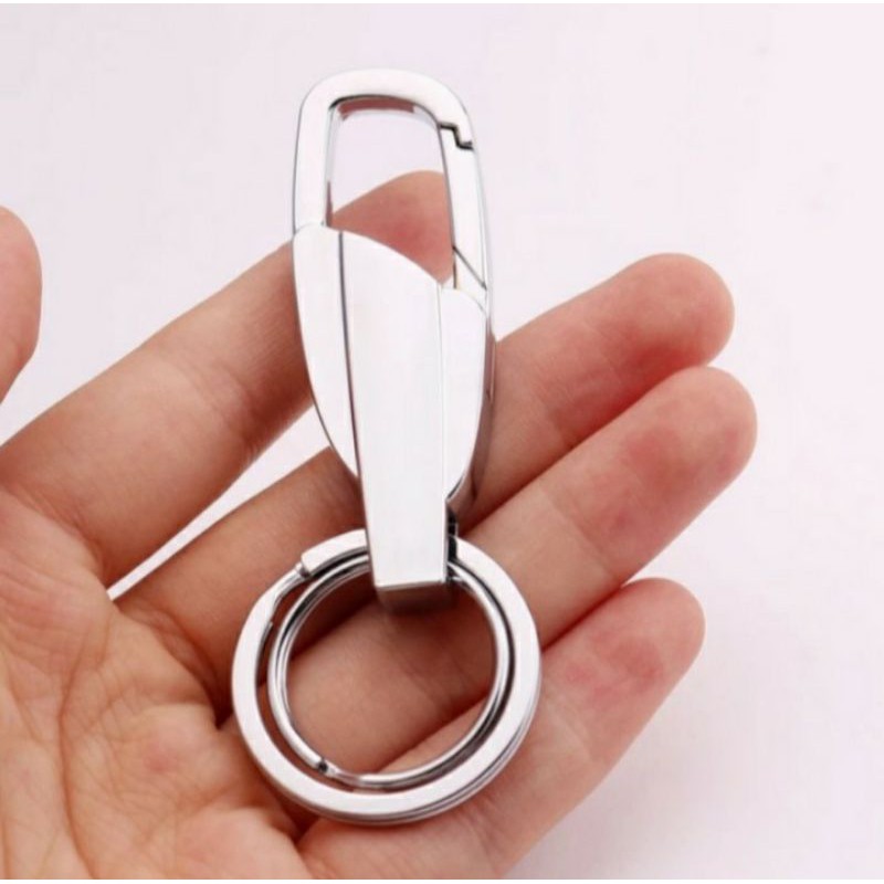 Gantungan kunci sepeda motor Stainless Nmax Aerox Adv Pcx Ninja Gsx Universal anti karat