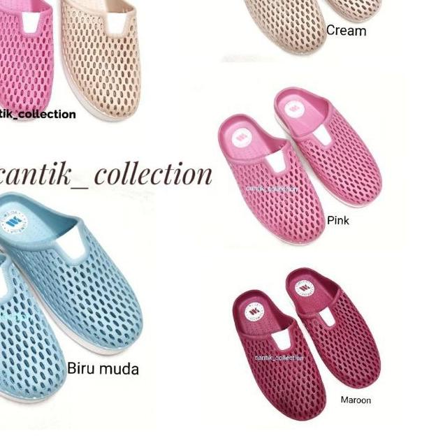 ☄ Sandal Selop Karet Baim Wanita Yumeida 7072 - Sepatu Baim Wanita 7072 ➮