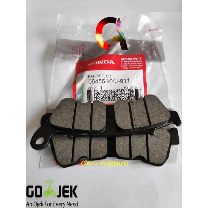 DISPAD BELAKANG KAMPAS REM BELAKANG KLX 250 BRAKEPAD KLX 250