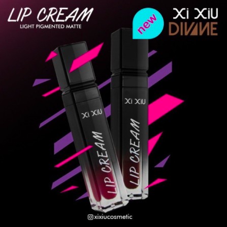 XI XIU Divine Lip Cream Light Pigmented Matte | Lipstik xixiu lipcream