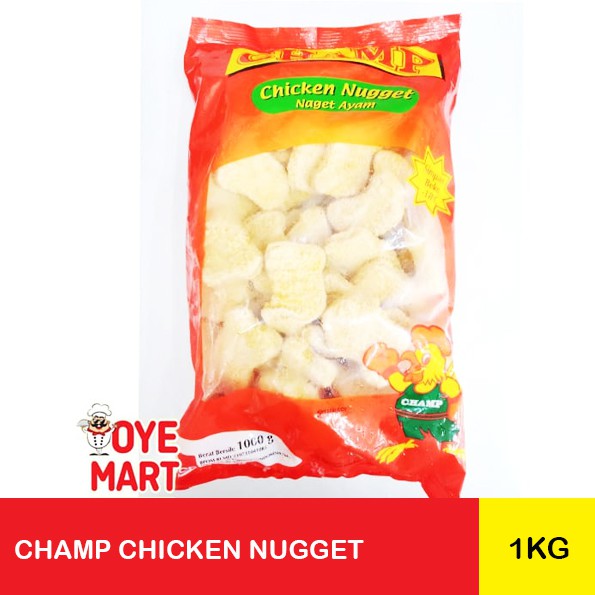 CHAMP CHICKEN NUGGET 1KG  NAGET AYAM