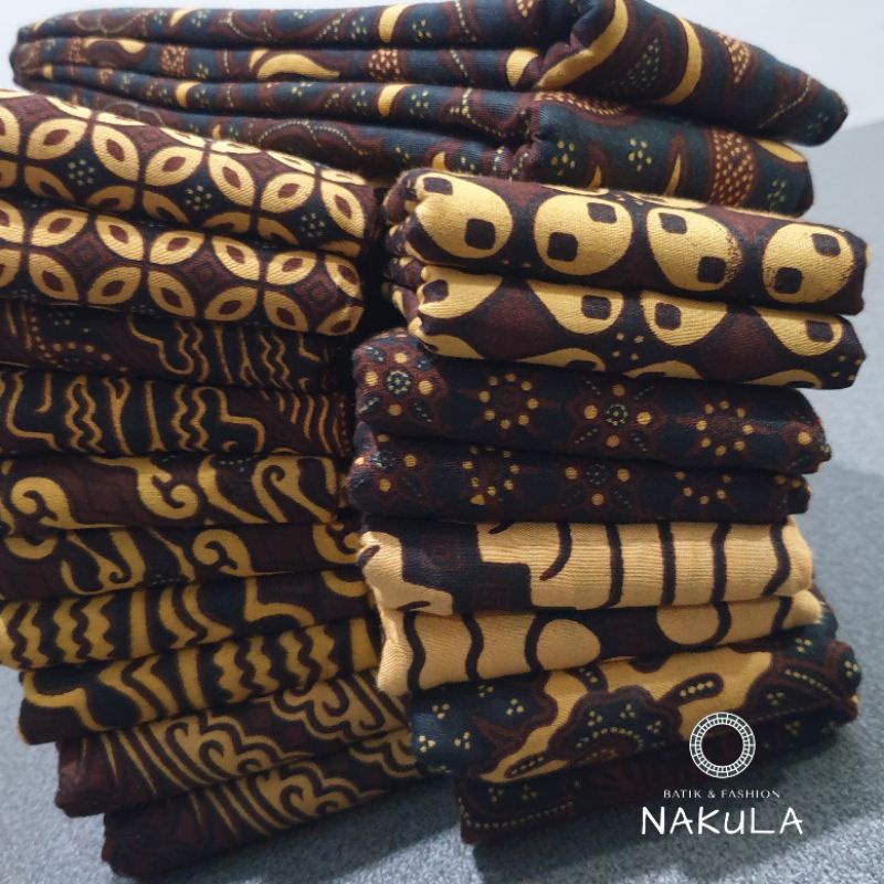 Kain Batik Jarik Panjang Soga Genes / Jarik Samping Nyamping Batik Soloan Soga