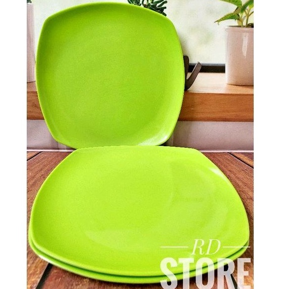 PROMO 3.PCS PIRING PERSEGI PRASMANAN MELAMINE POLOS