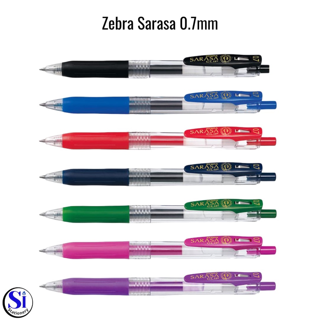 

Pulpen ZEBRA SARASA Clip 0.7 mm/Ballpoint 0.7/Pulpen Sarasa