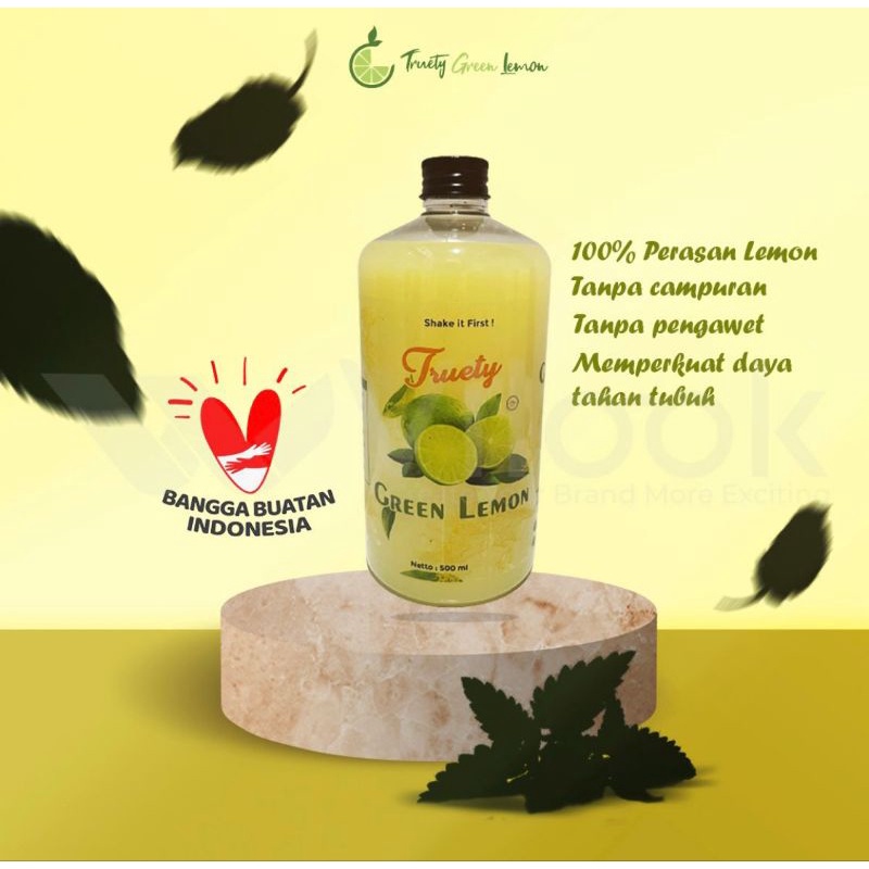 

TRUETY Sari Lemon Asli Minuman Kesehatan 500ml