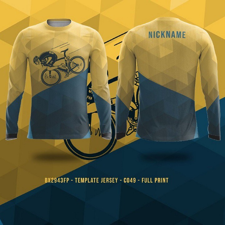 Download Kaos Jersey Sepeda Lengan Panjang Costum Size Xs 6xl Bx2943fp Shopee Indonesia PSD Mockup Templates
