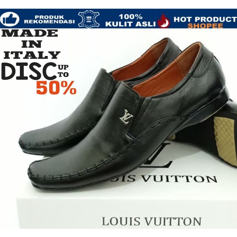 TRIESTE 05 | WOLF x LV | SEPATU FORMAL PRIA PENTOFEL IMPORT KERJA KANTOR DINAS PESTA a