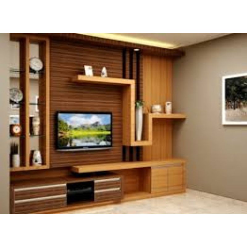 Partisi tv minimalis