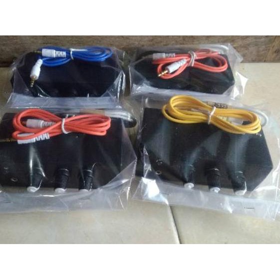 BLC 851 Ampli mini 5v tone control volume bass treble plus kabel aux .,.,.,