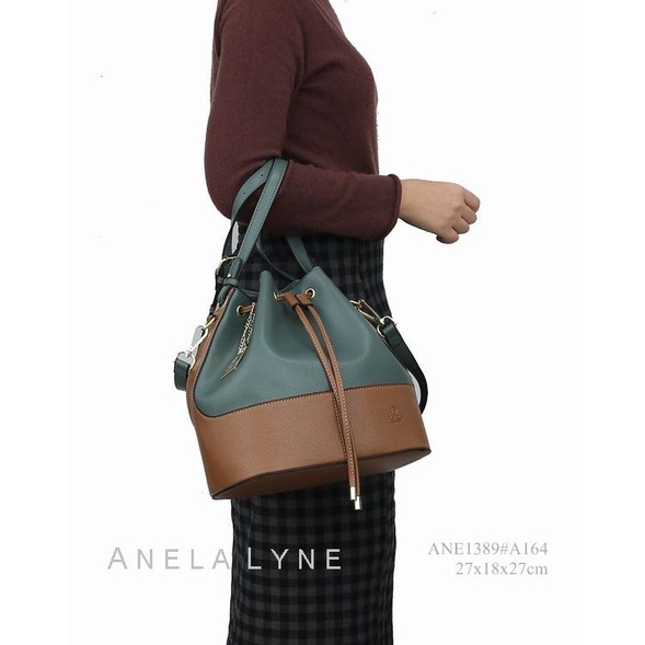ANELA LYNE ANSELMA TAS SERUT SATCHEL BAG 1389#A164 ORIGINAL