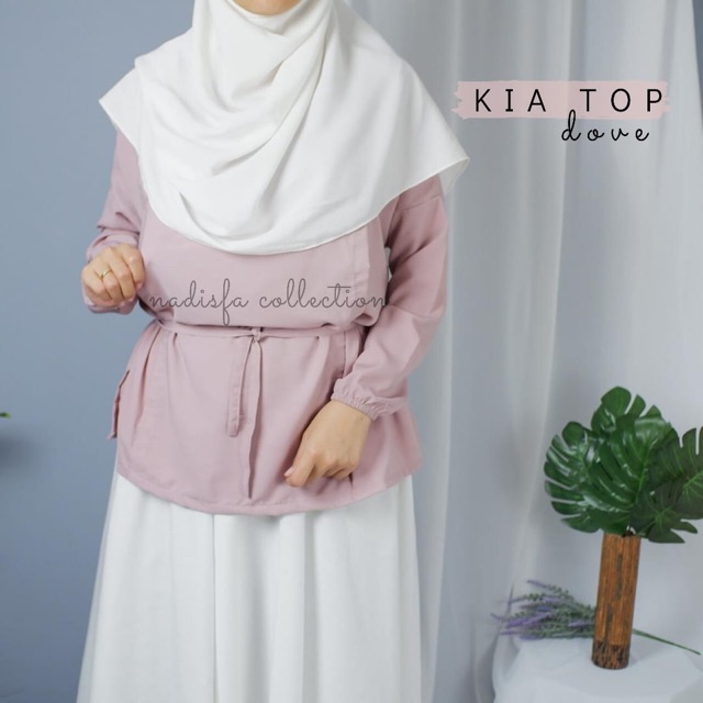 KIA TOP BLOUSE MULTIGAYA BUSUI FRIENDLY