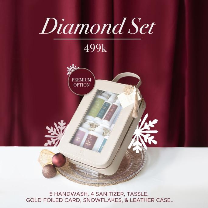 

DIAMOND SET - CHRISTMAS HAMPERS (WITH LEATHER BOX) SX542CX1S