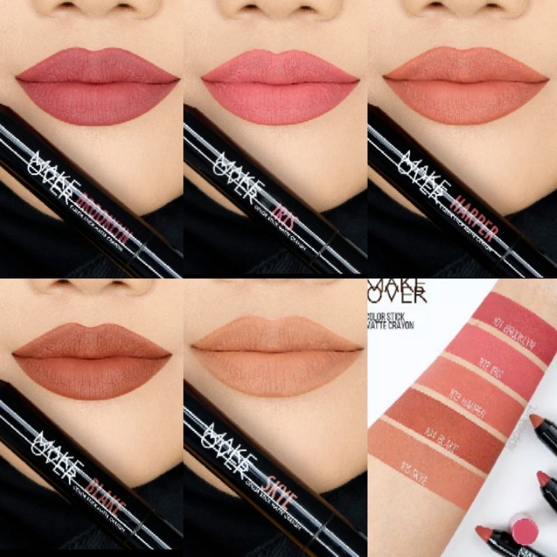 crayon lipstick make over