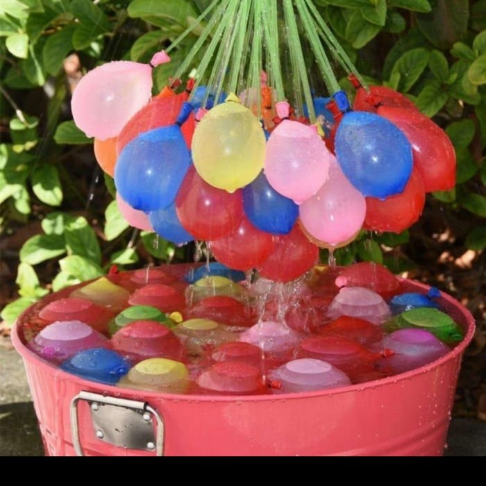 Mainan Anak Perang Balon Air Isi 111 Perang Balon Magic Water Baloon