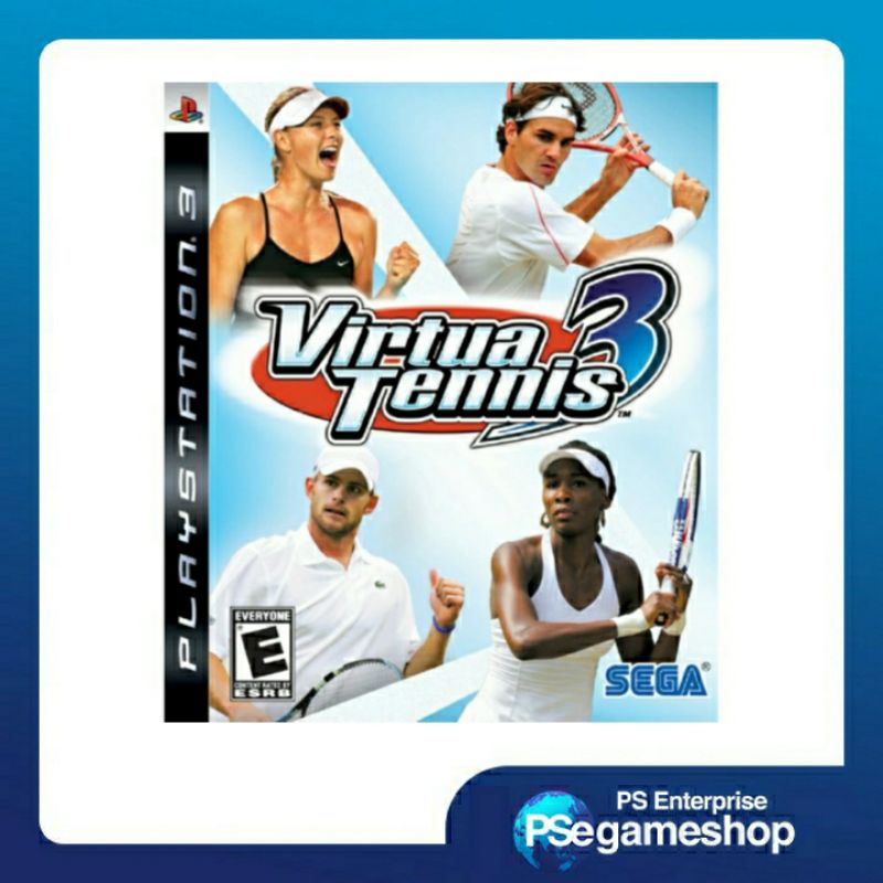 PS3 Power Smash 3 / Virtua Tennis 3 ( Eng / noseal ) Preloved