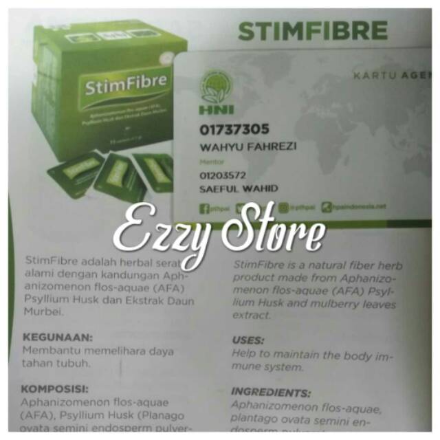 Stimfibre Hni Hpai Shopee Indonesia