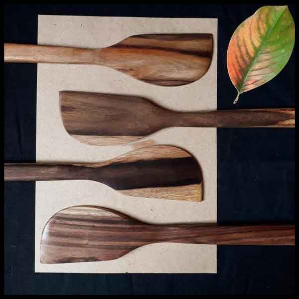 Sodet Kayu Mono * Spatulla Kayu * Spatulla Sutil Kayu * Alat Masak