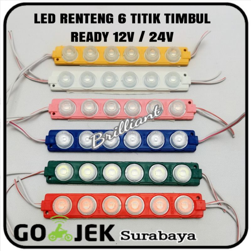 LED UNIVERSAL TEMPEL MANA SAJA - 12V / 24V - 6Led / 3Led / 1Led