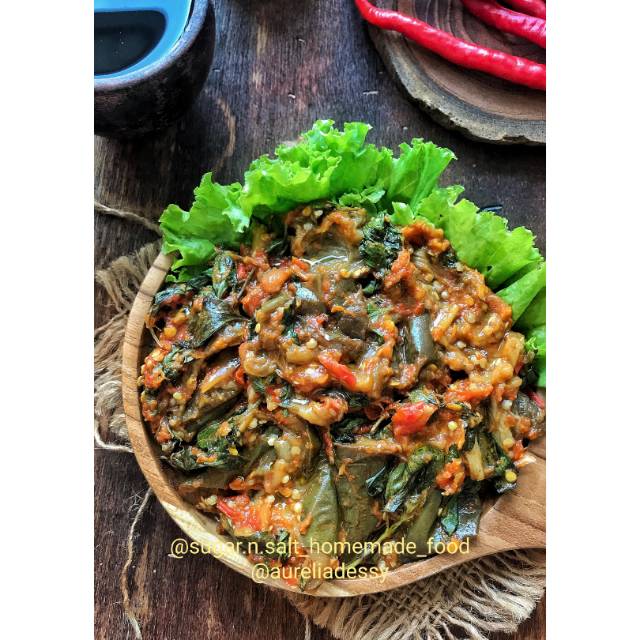 

Terong Kemangi Bumbu Balado (bisa request level pedas)
