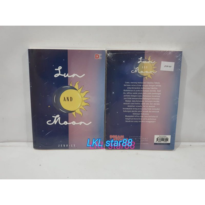 Buku Novel Sun And Moon by Jeno-Ly