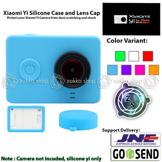 Xiaomi Yi Silicone / Silicon Case and Lens Cap