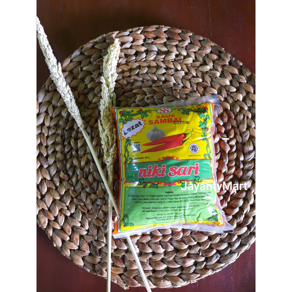 

SAUS SAMBAL NIKI SARI 655GR