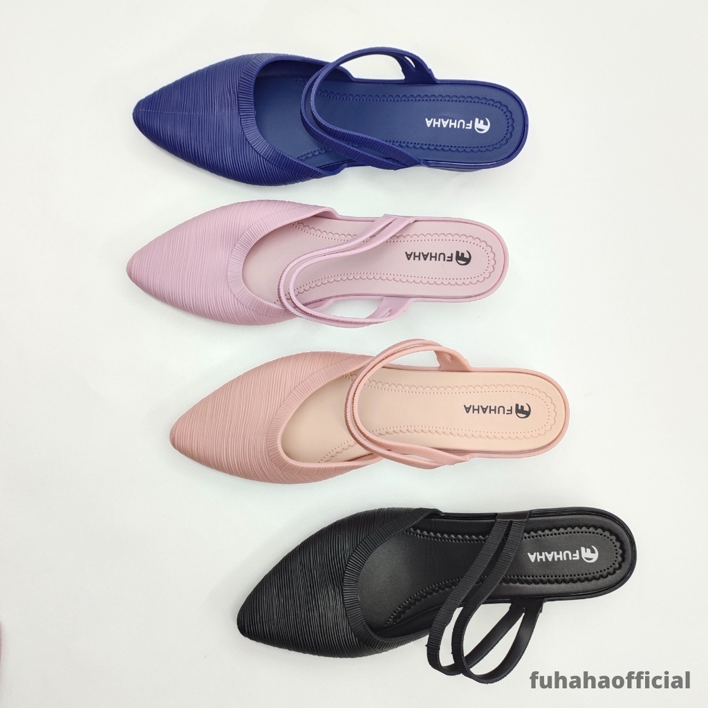 Sepatu Jelly Wedges Wanita Fuhaha | 718 | Sepatu wanita | MURAH