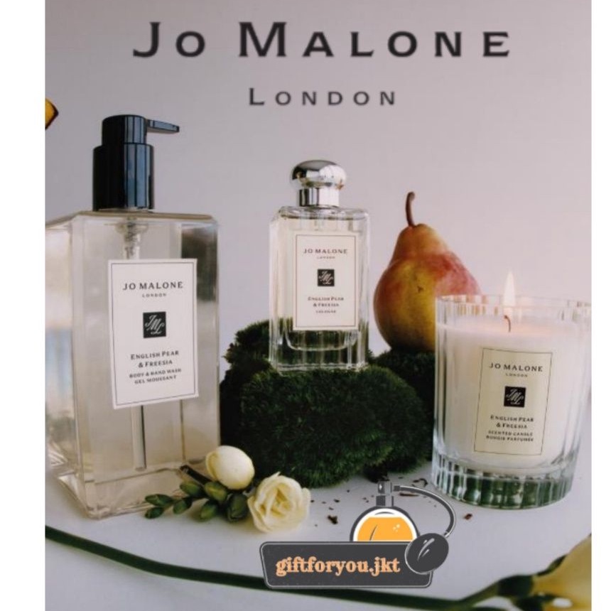 Jo Malone English Pear & Freesia Cologne Body Hand Wash Lotion Hair Mist Creme Home Candle Diffuser 