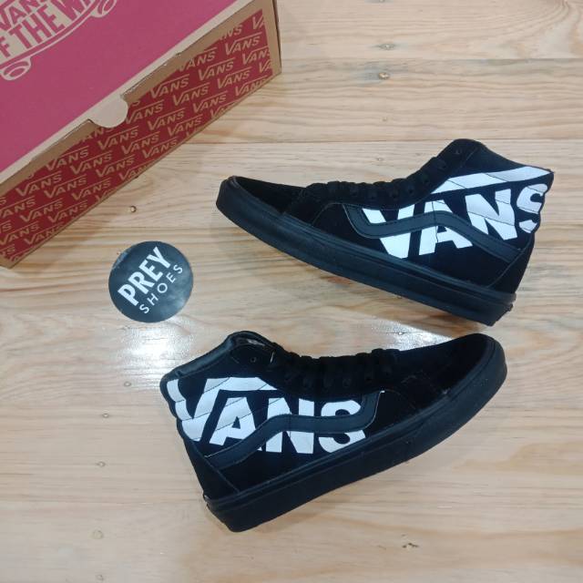 VANS SK8 HI REISSUE BIG LOGA BLACK