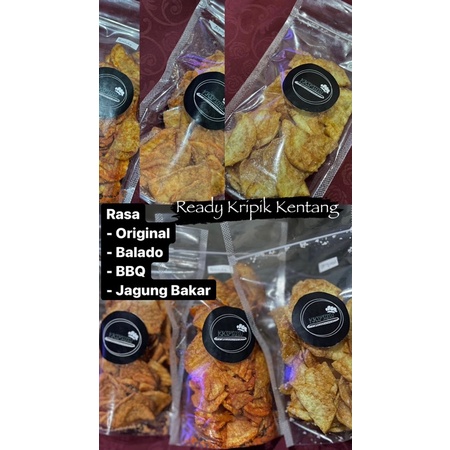 

kripik kentang gurih dari kripiqiu banyak varian rasa!!
